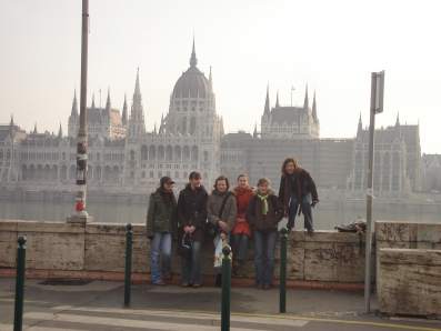 Uczniowie ZS w �egocinie na W�grzech.