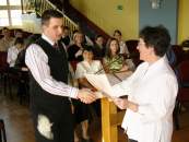 Po�eganie absolwentow ULO w �egocinie.