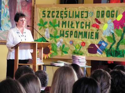 Po�egnanie absolwent�w LO.