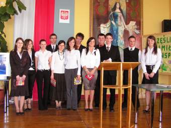 Po�egnanie absolwent�w LO.