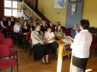 Po�egnanie absolwent�w ULO.