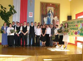 Po�egnanie absolwent�w ULO.