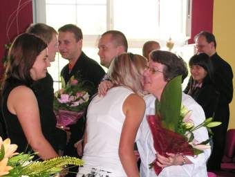 Po�egnanie absolwent�w ZSZ.