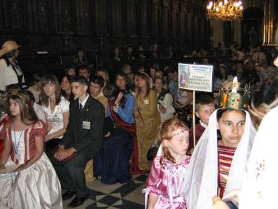 I Og�lnopolski Zjazd Rodziny Szk� �w. Jadwigi Kr�lowej.