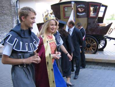 I Og�lnopolski Zjazd Rodziny Szk� �w. Jadwigi Kr�lowej.