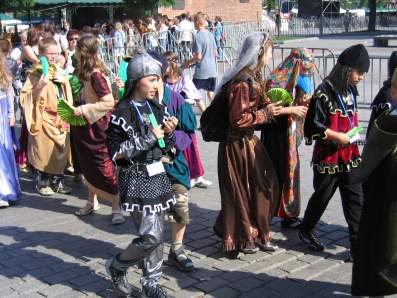 I Og�lnopolski Zjazd Rodziny Szk� �w. Jadwigi Kr�lowej.