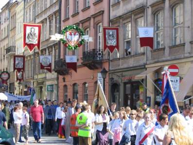 I Og�lnopolski Zjazd Rodziny Szk� �w. Jadwigi Kr�lowej.