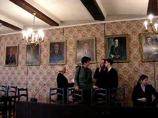 Obrona pracy doktorskiej pani Agaty P�aweckiej - Flaga.