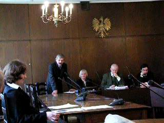 Obrona pracy doktorskiej pani Agaty P�aweckiej - Flaga.