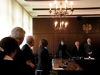 Obrona pracy doktorskiej pani Agaty P�aweckiej - Flaga.