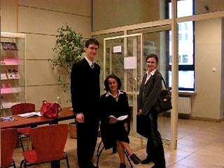 Obrona pracy doktorskiej pani Agaty P�aweckiej - Flaga.