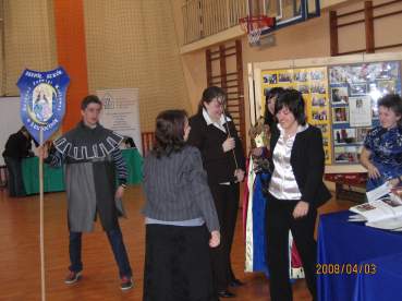 Stoisko ZS w �egocinie.