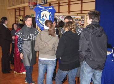 Stoisko ZS w �egocinie.