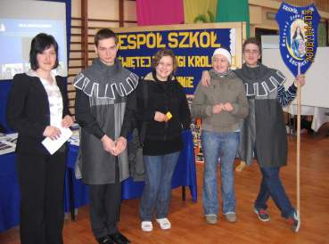 Stoisko ZS w �egocinie.