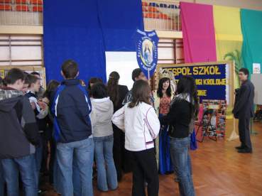 Stoisko ZS w �egocinie.