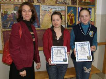 Agata Flaga, Katarzyna Wr�bel i Anna P�czek.