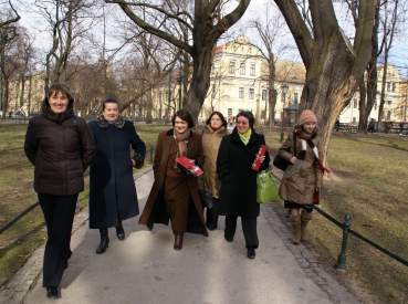 Spotkanie w Kurii Metropolitarnej w Krakowie.