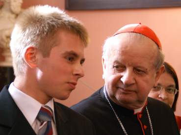 Spotkanie w Kurii Metropolitarnej w Krakowie.