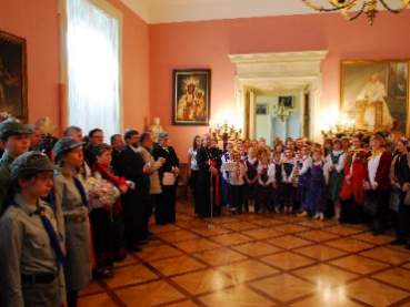 Spotkanie w Kurii Metropolitarnej w Krakowie.