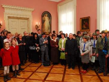 Spotkanie w Kurii Metropolitarnej w Krakowie.