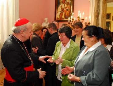 Spotkanie w Kurii Metropolitarnej w Krakowie.