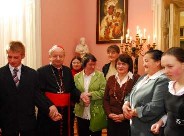 Spotkanie w Kurii Metropolitarnej w Krakowie.