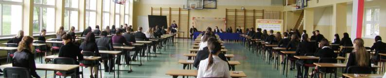 Pierwszy dzie� matur 2008.