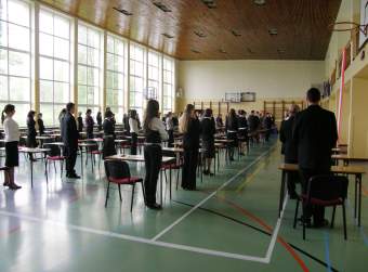 Pierwszy dzie� matur 2008.