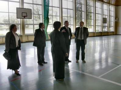 Minister Edukacji Narodowej Ryszard Legutko w ZS w �egocinie.