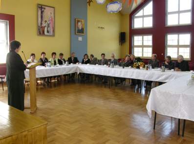 Minister Edukacji Narodowej Ryszard Legutko w ZS w �egocinie.