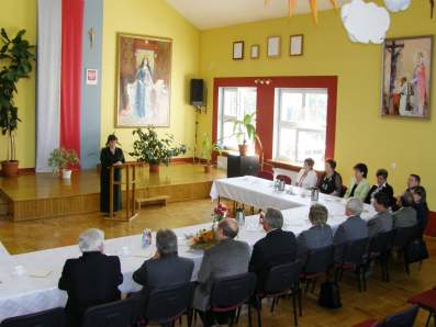 Minister Edukacji Narodowej Ryszard Legutko w ZS w �egocinie.