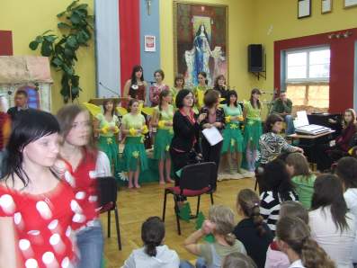 Otrz�siny pierwszoklasist�w.