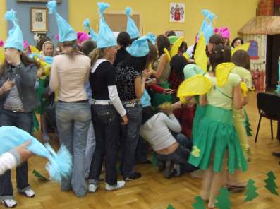 Otrz�siny pierwszoklasist�w.