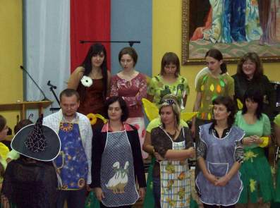 Otrz�siny pierwszoklasist�w.