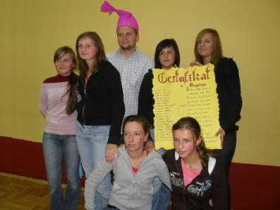 Otrz�siny pierwszoklasist�w.