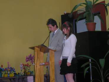 Otrz�siny klas pierwszych gimnazjum.