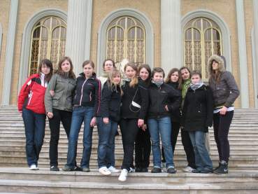 Przed Bazylik� w Licheniu.