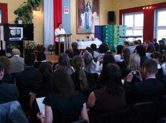 Po�egnanie absolwent�w LO w �egocinie.