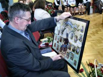 Po�egannie absolwent�w - podzi�kowania.