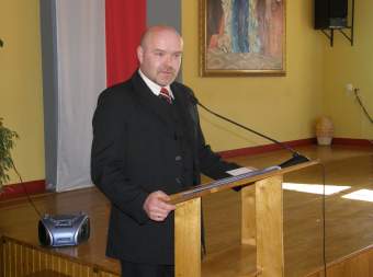 Po�egnanie absolwent�w ULO w �egocinie.