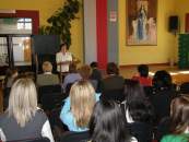 Po�egnanie absolwent�w ULO w �egocinie.