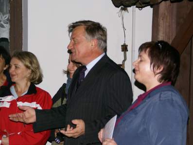 Rewizyta uczni�w Budapesti Egyetemi Katolikus Gimnazjum.