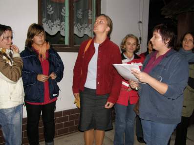 Rewizyta uczni�w Budapesti Egyetemi Katolikus Gimnazjum.