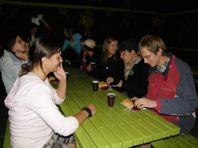 Rewizyta uczni�w Budapesti Egyetemi Katolikus Gimnazjum.