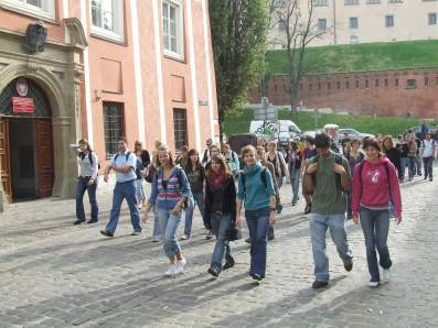 Rewizyta W�gr�w - wycieczka do Krakowa.