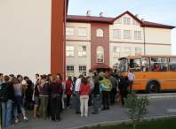 Go�cie z W�gier w drodze do ZS w �egocinie.