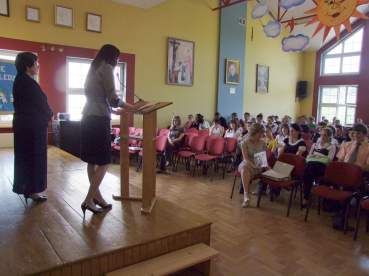 Po�egnanie absolwent�w ZSZ.