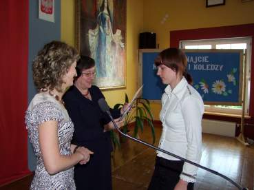 Po�egnanie absolwent�w ZSZ.