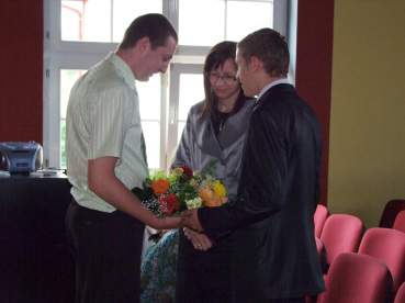 Po�egnanie absolwent�w ZSZ.