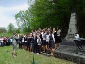 Uroczysto�� zasadzenia D�b�w Pami�ci.